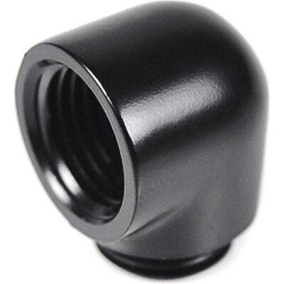 Barrow Dazzle Adapter 90 Grad G1/4 Zoll AG auf G1/4 Zoll IG - schwarz, Wasserkühlung Anschluss, Schwarz Barrow Dazzle Adapter 90 Grad G1/4 Zoll AG auf G1/4 Zoll IG - schwarz, Wasserkühlung Anschluss, Schwarz