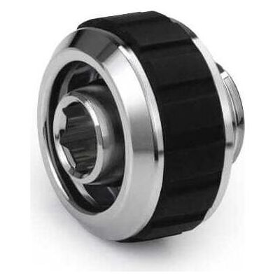 Alphacool Apex Grip SoftTube fitting 16/10mm G1/4 chrome, Wasserkühlung Anschluss, Silber Alphacool Apex Grip SoftTube fitting 16/10mm G1/4 chrome, Wasserkühlung Anschluss, Silber