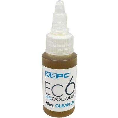 XSPC EC6 ReColour Dye, UV (30 ml, Konzentrat), Wasserkühlung Wasserzusatz, Transparent XSPC EC6 ReColour Dye, UV (30 ml, Konzentrat), Wasserkühlung Wasserzusatz, Transparent