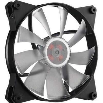 Cooler Master MasterFan Pro 140 Air Flow RGB-Prozessorlüfter Schwarz, Transparent (140 mm, 3x), PC Lüfter, Schwarz, Transparent Cooler Master MasterFan Pro 140 Air Flow RGB-Prozessorlüfter Schwarz, Transparent (140 mm, 3x), PC Lüfter, Schwarz, Transparent