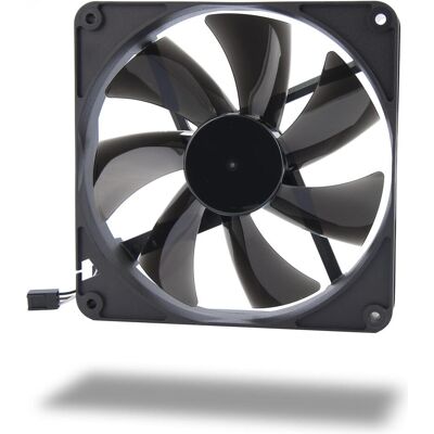 Noiseblocker BlackSilentPro-Series PK2 (140 mm, 1x), PC Lüfter, Schwarz Noiseblocker BlackSilentPro-Series PK2 (140 mm, 1x), PC Lüfter, Schwarz