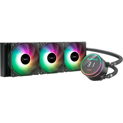Unykach AquaStorm 360, CPU Wasserkühler, Schwarz Unykach AquaStorm 360, CPU Wasserkühler, Schwarz