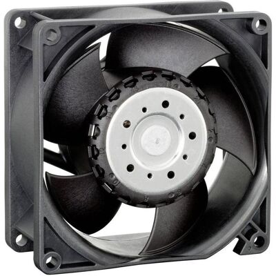 PAPST Axiallüfter 24 V/DC (92 mm), PC Lüfter, Schwarz PAPST Axiallüfter 24 V/DC (92 mm), PC Lüfter, Schwarz