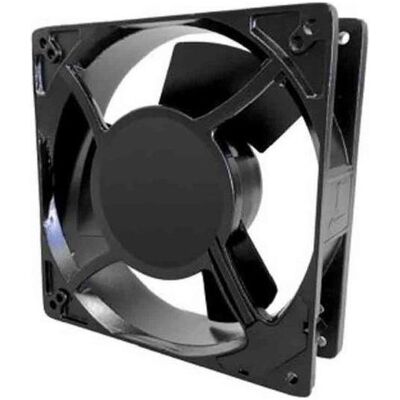 RS PRO AC FAN 127x38mm 230vac all metal IP55 te (127 mm), PC Lüfter, Schwarz RS PRO AC FAN 127x38mm 230vac all metal IP55 te (127 mm), PC Lüfter, Schwarz