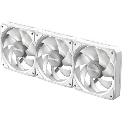 Gigabyte GP-GBT EZFAN1203 ICE (120 mm, 3x), PC Lüfter, Weiss Gigabyte GP-GBT EZFAN1203 ICE (120 mm, 3x), PC Lüfter, Weiss