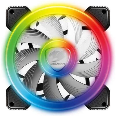 Cougar 3 pcs 120mm SPB PWM HDB RGB Fans backlight core box remote controller (120 mm, 3x), PC Lüfter, Rot, Grün, Mehrfarbig, Schwarz, Blau Cougar 3 pcs 120mm SPB PWM HDB RGB Fans backlight core box remote controller (120 mm, 3x), PC Lüfter, Rot, Grün, Mehrfarbig, Schwarz, Blau