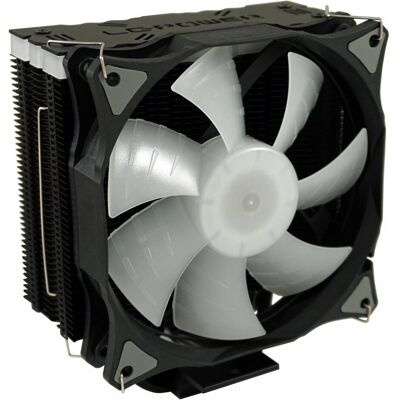 LC-Power LC-CC-120-ARGB-PRO (145 mm), CPU Kühler, Schwarz LC-Power LC-CC-120-ARGB-PRO (145 mm), CPU Kühler, Schwarz