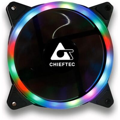 Chieftec AF-12B-3P Gehäuselüfter (120 mm, 1x), PC Lüfter, Schwarz Chieftec AF-12B-3P Gehäuselüfter (120 mm, 1x), PC Lüfter, Schwarz