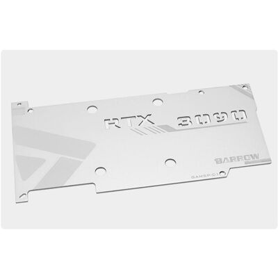 Barrow Backplate für GALAX/GAINWARD 3090 Vollabdeckung GPU Wasserkühler - Silbern Barrow Backplate für GALAX/GAINWARD 3090 Vollabdeckung GPU Wasserkühler - Silbern