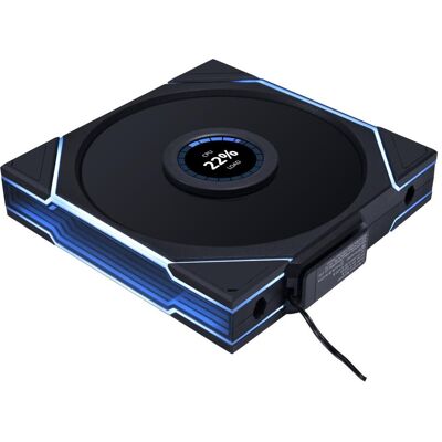 Lian-Li UNI FAN TL LCD Wireless (140 mm, 1x), PC Lüfter, Schwarz Lian-Li UNI FAN TL LCD Wireless (140 mm, 1x), PC Lüfter, Schwarz