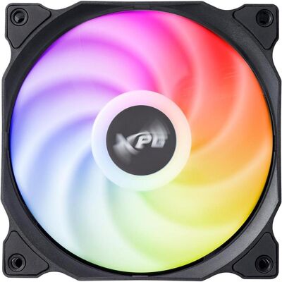 Adata Lüfter XPG VENTO 120 (1*120mm ARGB Fan 3 pack) schwarz retail (120 mm, 3x), PC Lüfter, Schwarz Adata Lüfter XPG VENTO 120 (1*120mm ARGB Fan 3 pack) schwarz retail (120 mm, 3x), PC Lüfter, Schwarz