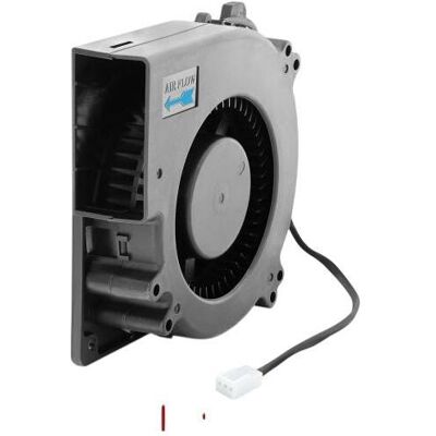 Delock Radiallüfter / Lüftergebläse 12 V DC 120 x 120 x 33 mm mit 3-Pin Lüfteranschluss, schwarz (120 mm, 1x), PC Lüfter, Schwarz Delock Radiallüfter / Lüftergebläse 12 V DC 120 x 120 x 33 mm mit 3-Pin Lüfteranschluss, schwarz (120 mm, 1x), PC Lüfter, Schwarz