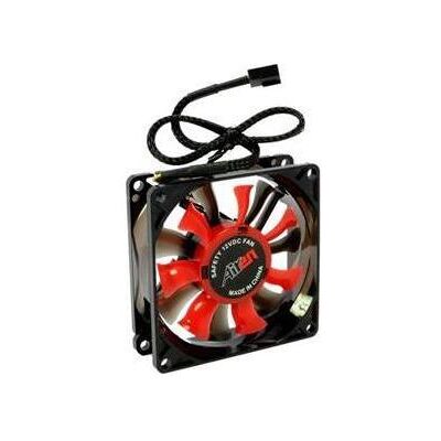 Airen FAN DualWings 80S Lüfter / 80 x 80 x 25 mm / Doppelflügel / 13,2 dBA (80 mm), PC Lüfter, Schwarz Airen FAN DualWings 80S Lüfter / 80 x 80 x 25 mm / Doppelflügel / 13,2 dBA (80 mm), PC Lüfter, Schwarz
