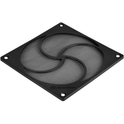 Silverstone SST-FF125B magnetischer Highflow Staubfilter, PC Lüfter Zubehör, Schwarz Silverstone SST-FF125B magnetischer Highflow Staubfilter, PC Lüfter Zubehör, Schwarz