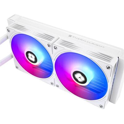 Thermalright Kit Watercooling AIO Aqua Elite V6 RGB - 240mm (Blanc), CPU Wasserkühler, Mehrfarbig, Weiss Thermalright Kit Watercooling AIO Aqua Elite V6 RGB - 240mm (Blanc), CPU Wasserkühler, Mehrfarbig, Weiss