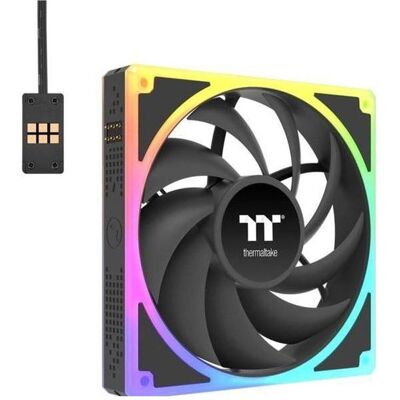 Thermaltake TOUGHFAN EX 140 ARGB Sync 3Pack (140 mm, 3x), PC Lüfter, Schwarz Thermaltake TOUGHFAN EX 140 ARGB Sync 3Pack (140 mm, 3x), PC Lüfter, Schwarz