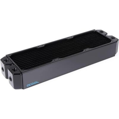 Alphacool NexXxoS UT60 Full Copper Dual-Flow 360mm Radiator (120 mm), Wasserkühlung Radiator, Schwarz Alphacool NexXxoS UT60 Full Copper Dual-Flow 360mm Radiator (120 mm), Wasserkühlung Radiator, Schwarz