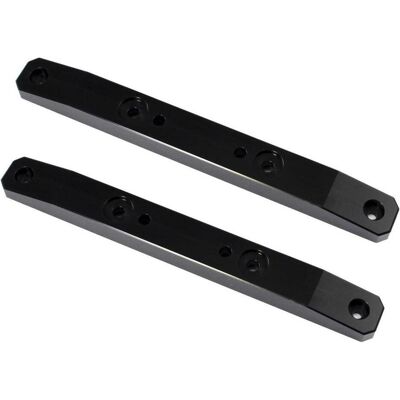 WaterCool Fans Adapter für Kühlsystem Heatkiller Tube 140 mm, Wasserkühlung Komponenten Zubehör, Schwarz WaterCool Fans Adapter für Kühlsystem Heatkiller Tube 140 mm, Wasserkühlung Komponenten Zubehör, Schwarz