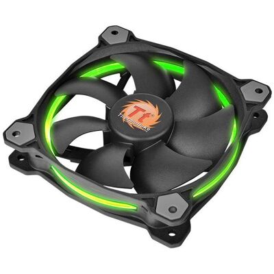 Thermaltake Riing (120 mm, 3x), PC Lüfter, Schwarz Thermaltake Riing (120 mm, 3x), PC Lüfter, Schwarz
