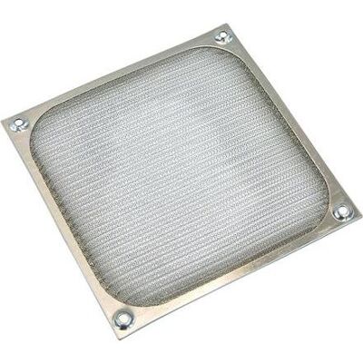 Aquatuning Lüfterfilter 140mm Farbe silber, PC Lüfter Zubehör, Silber Aquatuning Lüfterfilter 140mm Farbe silber, PC Lüfter Zubehör, Silber
