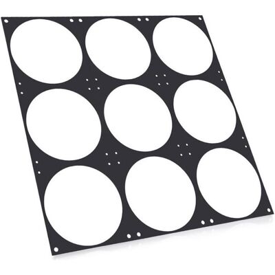 Alphacool Nova 1080 Lüfterblende 9x120mm - Black, PC Lüfter Zubehör, Schwarz Alphacool Nova 1080 Lüfterblende 9x120mm - Black, PC Lüfter Zubehör, Schwarz