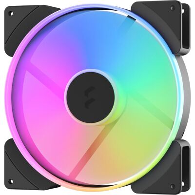 Fractal Prisma AL-18 ARGB PWM (180 mm, 1x), PC Lüfter, Schwarz Fractal Prisma AL-18 ARGB PWM (180 mm, 1x), PC Lüfter, Schwarz