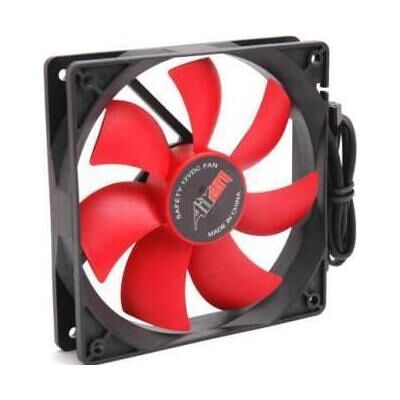 Airen FAN RedWings120 TC ThermoControl (120 mm), PC Lüfter, Schwarz, Rot Airen FAN RedWings120 TC ThermoControl (120 mm), PC Lüfter, Schwarz, Rot