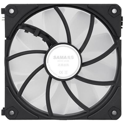 Itek UW12 Computergehäuse-Lüfter 12 cm Schwarz (120 mm, 3x), PC Lüfter, Schwarz Itek UW12 Computergehäuse-Lüfter 12 cm Schwarz (120 mm, 3x), PC Lüfter, Schwarz