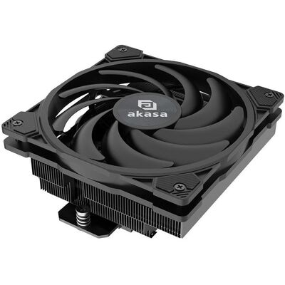 Akasa chladič CPU - ALUCIA H6LS (67.20 mm), CPU Kühler, Schwarz, Blau Akasa chladič CPU - ALUCIA H6LS (67.20 mm), CPU Kühler, Schwarz, Blau