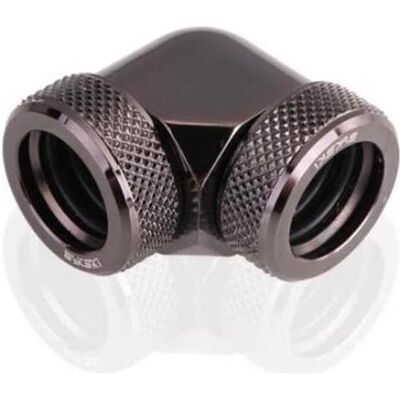 Bykski B-HTJ-DB90-V2-14mm 90° gy 1017581, Wasserkühlung Anschluss, Grau Bykski B-HTJ-DB90-V2-14mm 90° gy 1017581, Wasserkühlung Anschluss, Grau