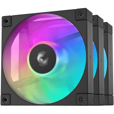 DeepCool 3er-Pack ARGB 120mm PC-Lüfter - Schwarz - PC Kühlung DeepCool 3er-Pack ARGB 120mm PC-Lüfter - Schwarz - PC Kühlung