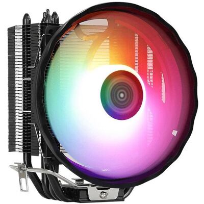 Aerocool Ventilateur Processeur Raven 4 Argb (Noir) (135 mm), CPU Kühler, Schwarz Aerocool Ventilateur Processeur Raven 4 Argb (Noir) (135 mm), CPU Kühler, Schwarz
