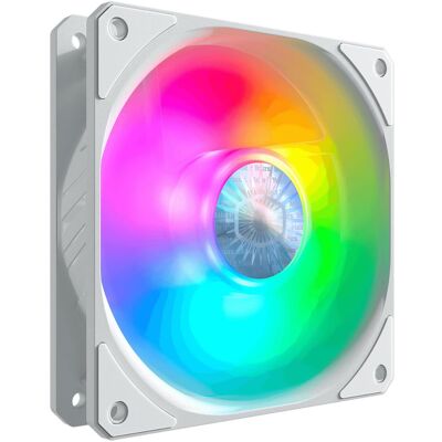 Cooler Master SickleFlow 120 ARGB (120 mm, 1x), PC Lüfter, Weiss Cooler Master SickleFlow 120 ARGB (120 mm, 1x), PC Lüfter, Weiss