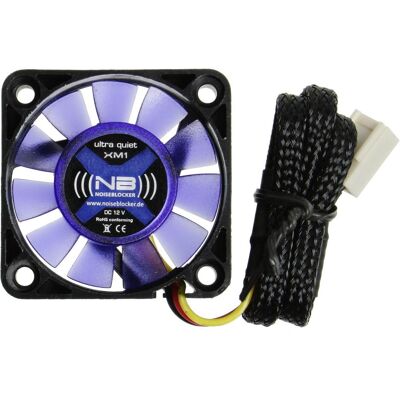 Noiseblocker BlackSilent XM1 (40 mm, 1x), PC Lüfter, Schwarz Noiseblocker BlackSilent XM1 (40 mm, 1x), PC Lüfter, Schwarz