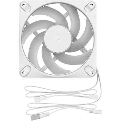 Fractal Dynamic 3 12 PWM RGB White (120 mm, 1x), PC Lüfter, Weiss Fractal Dynamic 3 12 PWM RGB White (120 mm, 1x), PC Lüfter, Weiss