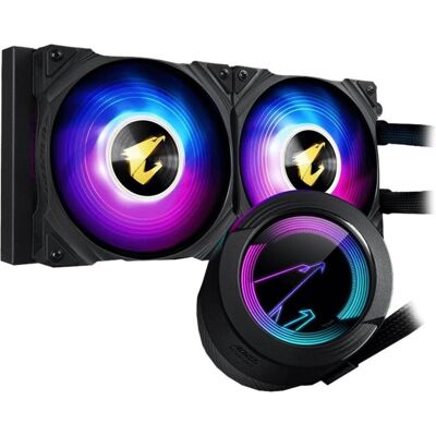 Gigabyte WAK AORUS Waterforce 240, CPU Wasserkühler, Schwarz Gigabyte WAK AORUS Waterforce 240, CPU Wasserkühler, Schwarz