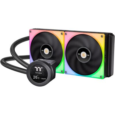 Thermaltake TT Toughliquid Ultra 280 RGB CPU Liquid CL-W371-PL14SW-A, CPU Wasserkühler, Schwarz Thermaltake TT Toughliquid Ultra 280 RGB CPU Liquid CL-W371-PL14SW-A, CPU Wasserkühler, Schwarz