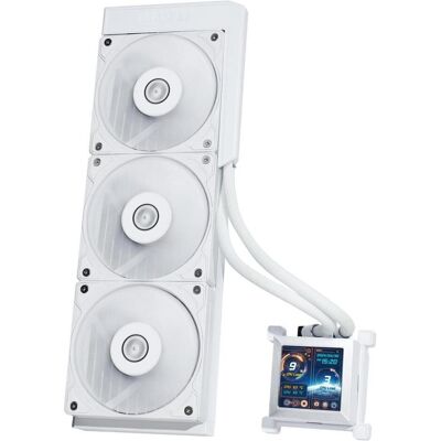Lian-Li HydroShift LCD 360S, CPU Wasserkühler, Weiss Lian-Li HydroShift LCD 360S, CPU Wasserkühler, Weiss