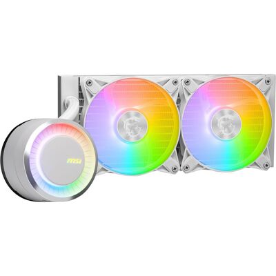 MSI Mag Coreliquid E240 White, CPU Wasserkühler, Weiss MSI Mag Coreliquid E240 White, CPU Wasserkühler, Weiss