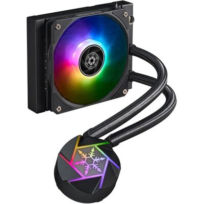 Silverstone SST-VD120-SLIM - High Performance slim All-In-One Liquid Cooler, Single Adjustable 120mm, CPU Wasserkühler, Schwarz Silverstone SST-VD120-SLIM - High Performance slim All-In-One Liquid Cooler, Single Adjustable 120mm, CPU Wasserkühler, Schwarz