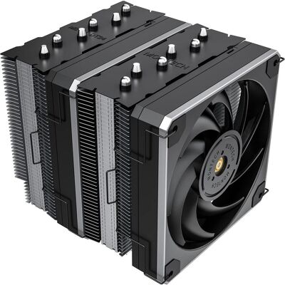 Montech Metal DT24 CPU-Kühler, 2x120mm (153 mm), CPU Kühler, Silber, Schwarz Montech Metal DT24 CPU-Kühler, 2x120mm (153 mm), CPU Kühler, Silber, Schwarz