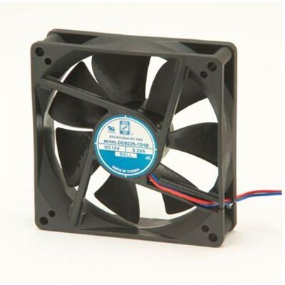 RS PRO DC FAN 92X25MM 12V WITH IP55 (92 mm), PC Lüfter RS PRO DC FAN 92X25MM 12V WITH IP55 (92 mm), PC Lüfter