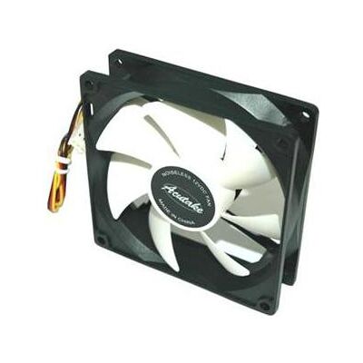 Acutake ACU-FAN92 (White Wing Fan De Luxe) (92 mm, 1x), PC Lüfter, Schwarz, Weiss Acutake ACU-FAN92 (White Wing Fan De Luxe) (92 mm, 1x), PC Lüfter, Schwarz, Weiss