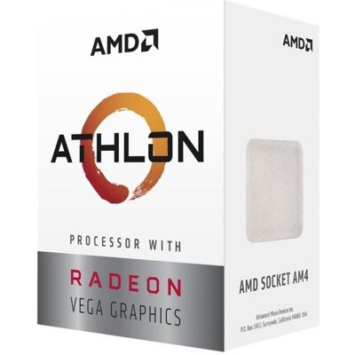 AMD Athlon 200GE 3.2GHz 2Core 5MB 35W (AM4, 3.20 GHz, 2 -Core), Prozessor AMD Athlon 200GE 3.2GHz 2Core 5MB 35W (AM4, 3.20 GHz, 2 -Core), Prozessor