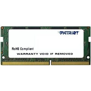 Patriot Signature PAT (1 x 8GB, 2400 MHz, DDR4-RAM, SO-DIMM), RAM, Weiss, Grün Patriot Signature PAT (1 x 8GB, 2400 MHz, DDR4-RAM, SO-DIMM), RAM, Weiss, Grün