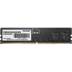 Patriot Memory Signature PSD58G480041 Speichermodul 8 GB 1 x 8 GB DDR5 4800 MHz (1 x 8GB, 4800 MHz, DDR5-RAM), RAM, Schwarz Patriot Memory Signature PSD58G480041 Speichermodul 8 GB 1 x 8 GB DDR5 4800 MHz (1 x 8GB, 4800 MHz, DDR5-RAM), RAM, Schwarz