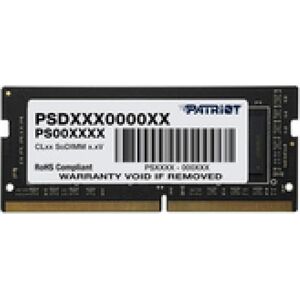 Patriot SO-DIMM DDR4 8GB 3200MHz (1 x 8GB, 3200 MHz, DDR4-RAM, SO-DIMM), RAM, Schwarz Patriot SO-DIMM DDR4 8GB 3200MHz (1 x 8GB, 3200 MHz, DDR4-RAM, SO-DIMM), RAM, Schwarz