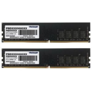 Patriot Signature PSD432G3200K Speichermodul GB DDR4 (2 x 16GB, 3200 MHz, DDR4-RAM, DIMM), RAM, Schwarz Patriot Signature PSD432G3200K Speichermodul GB DDR4 (2 x 16GB, 3200 MHz, DDR4-RAM, DIMM), RAM, Schwarz