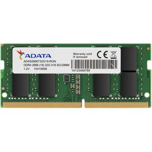 Adata Atmintis Premier DDR4 3200 SODIM 32GB CL22 ST (1 x 32GB, 3200 MHz, DDR4-RAM, SO-DIMM), RAM, Grün Adata Atmintis Premier DDR4 3200 SODIM 32GB CL22 ST (1 x 32GB, 3200 MHz, DDR4-RAM, SO-DIMM), RAM, Grün