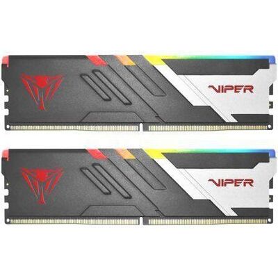 Patriot D564GB 5600-40 Viper Venom RGB K2 PAT (2 x 32GB, 5600 MHz, DDR5-RAM), RAM, Schwarz Patriot D564GB 5600-40 Viper Venom RGB K2 PAT (2 x 32GB, 5600 MHz, DDR5-RAM), RAM, Schwarz